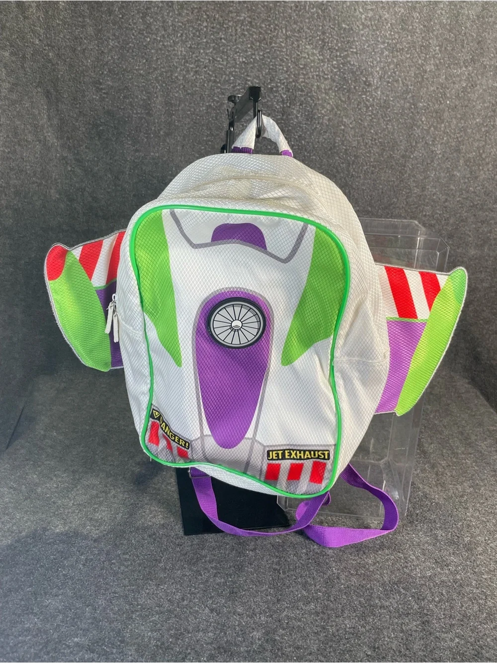 Buzz Lightyear Backpack Disney Pixar Toy Story Kids School Bag 3D Wings Jet Pack